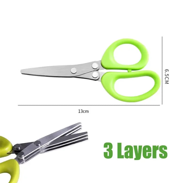 5-Layer Herb Scissors