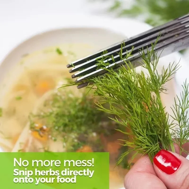 5-Layer Herb Scissors