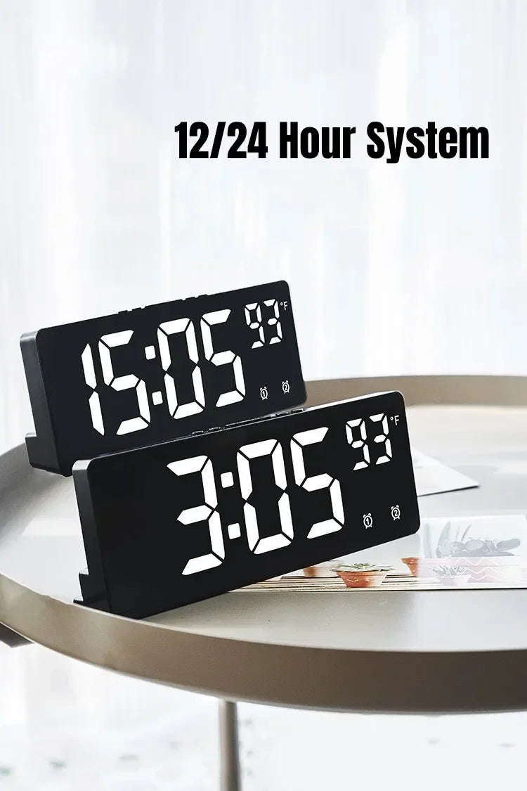 Voice Control LED Alarm Clock