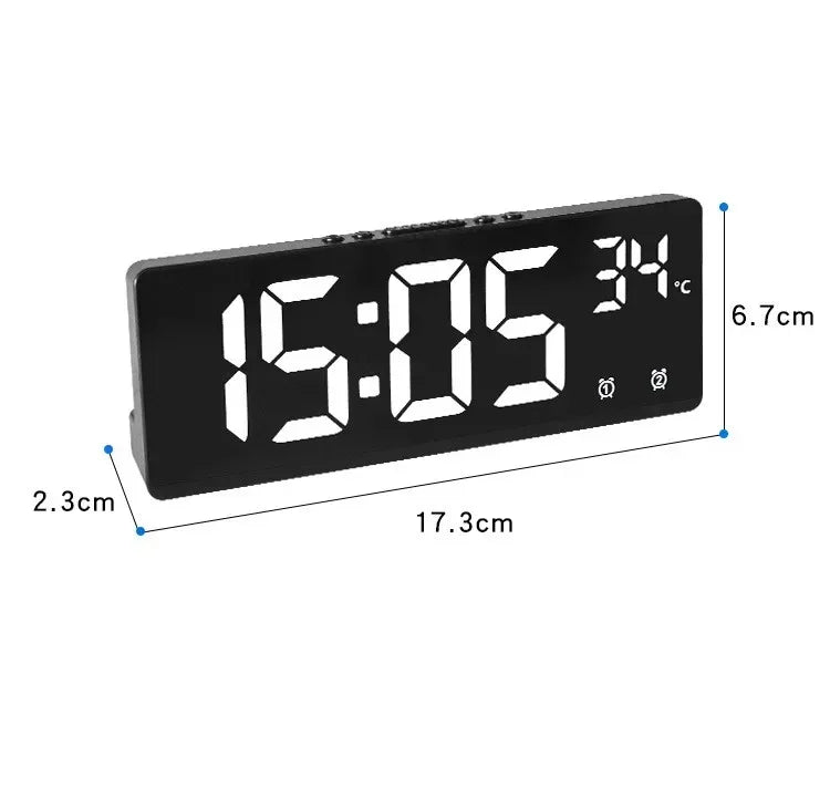 Voice Control LED Alarm Clock
