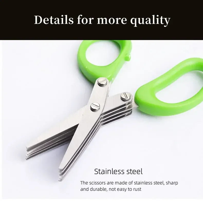5-Layer Herb Scissors