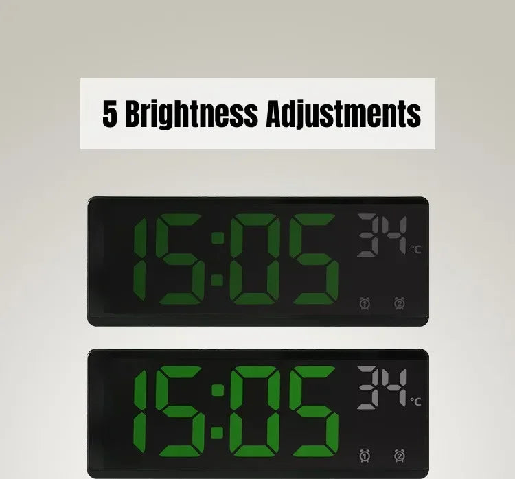 Voice Control LED Alarm Clock