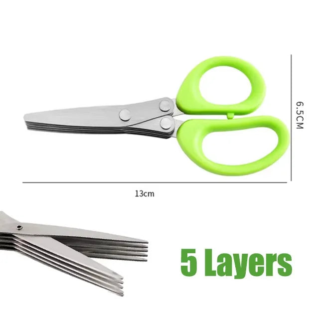5-Layer Herb Scissors