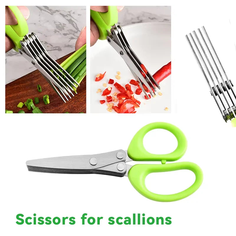 5-Layer Herb Scissors