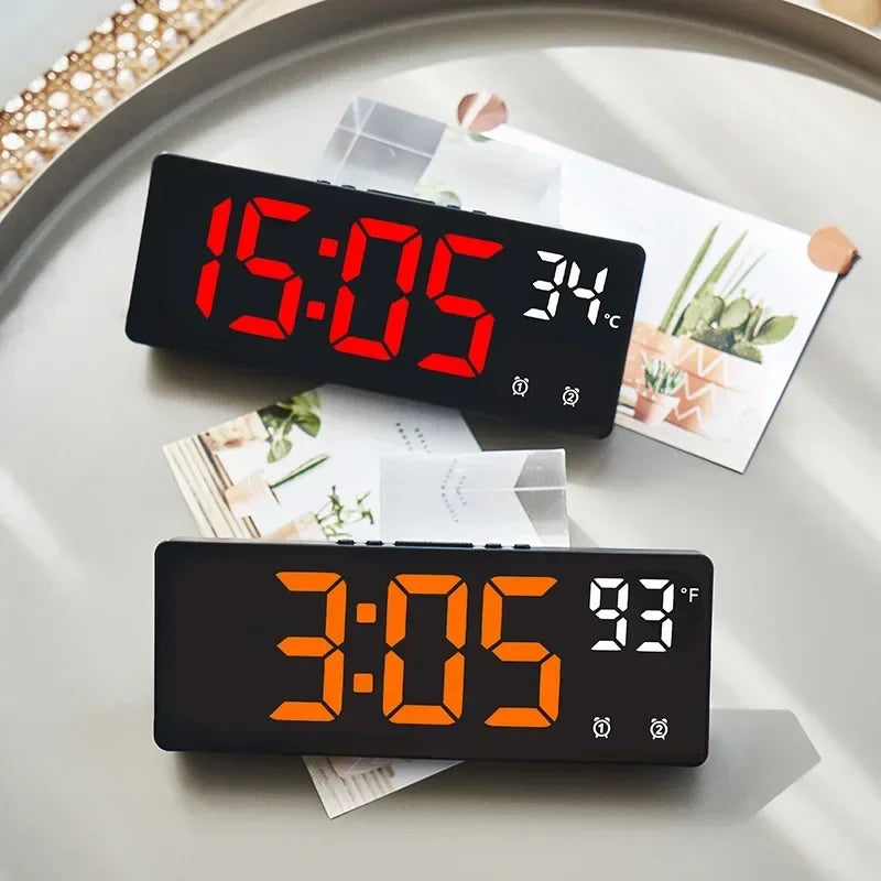 Voice Control LED Alarm Clock
