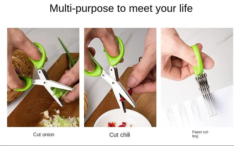 5-Layer Herb Scissors
