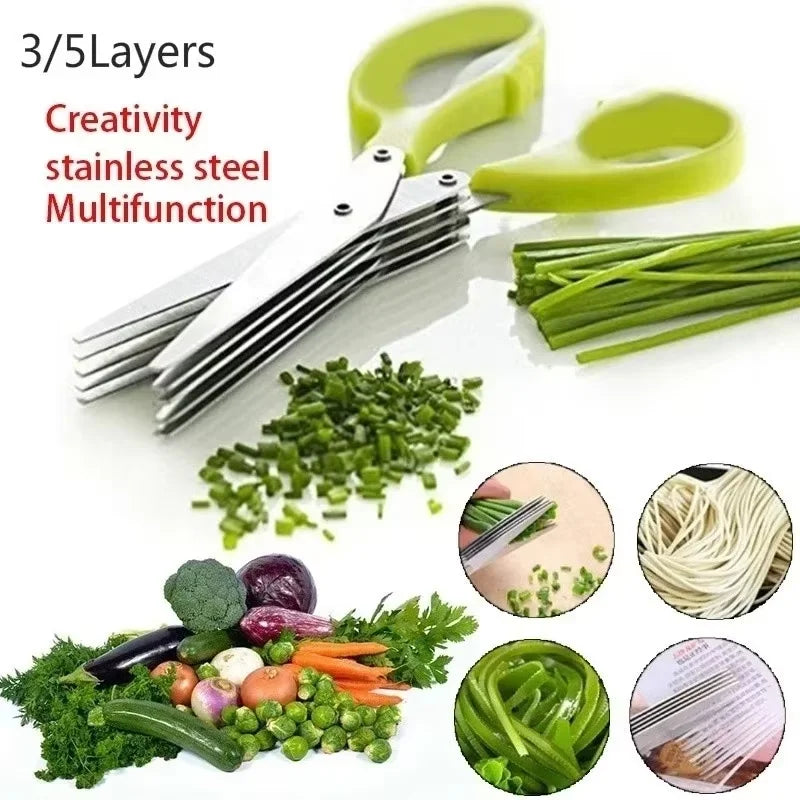 5-Layer Herb Scissors