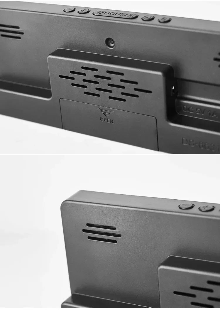 Voice Control LED Alarm Clock